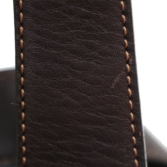 LOEWE Tote Bag Braided Basket Bucket Brown Leather Ladies - Picture 7 of 10